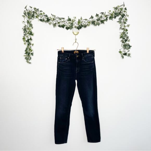 MOTHER The Looker Crop Jeans in Coffee, Tea, or Me? Wash Size 25 - Picture 2 of 10